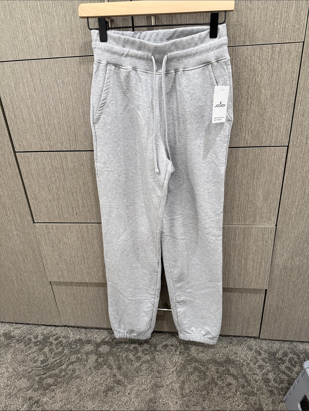 Jockey Heather Gray Drawstring Sweatpants